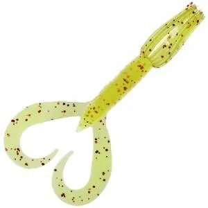 Силикон Keitech Little Spider 2" (8 шт) цв. PAL01 Chartreuse Red Flake