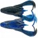 Силикон Keitech Noisy Flapper 3.5" (5 шт/упак) ц:413 black blue