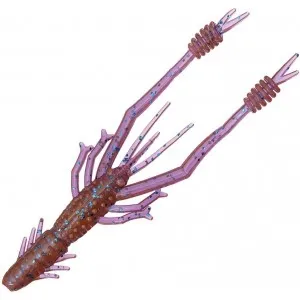Силікон Reins Ring Shrimp 4" (8 шт) цв. 606 Pink Lox