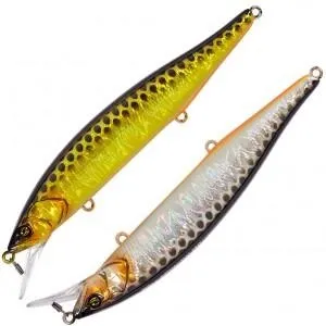 Воблер Jackall RV-Minnow 130SP 110 мм 16.3 гр (суспендер) цв. HL Gold Silver Black