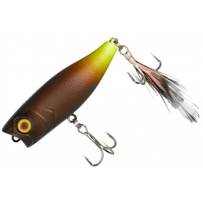 Воблер Jackall Chubby Popper 42F 42 мм 3.3 гр (плавающий) цвет Pellet Yellow