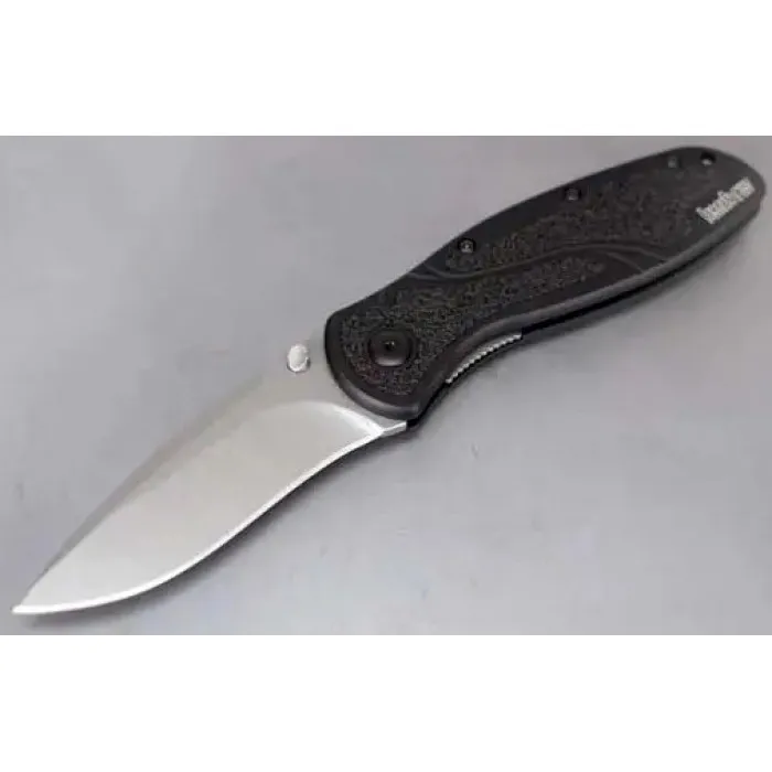 Ніж складаний Kershaw Blur S30V Black (SW) ручка Чорна