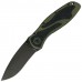 Ніж складаний Kershaw Blur Black Blade Olive (Cerakote) ручка Зелена