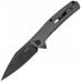 Ніж складаний Kershaw Flyby (Black oxide) ручка Чорна