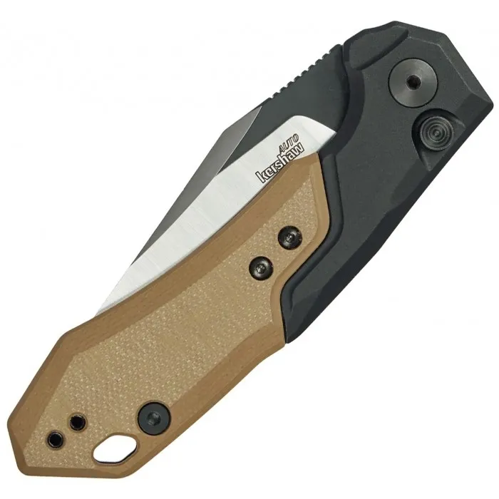 Ніж складаний Kershaw Launch 19 (Satin, Cerakote) ручка Чорна