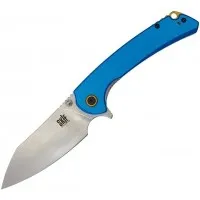 Ніж складаний Skif Knives Jock SW (aluminium) Blue, кол. Блакитний