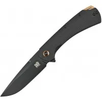 Нож складной Skif Knives Frontier BB, D2 (G10) Black, цв. Черный