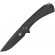 Нож складной Skif Knives Frontier BB, D2 (G10) Black, цв. Черный