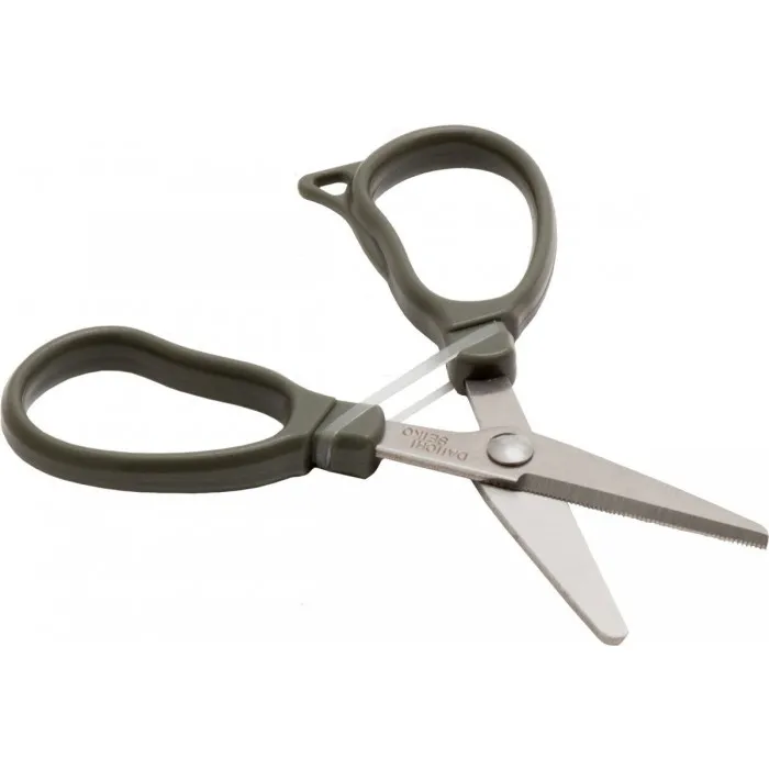 Ножиці DaiichiSeiko MC Scissors 25 (для шнура, волосіні) цв. Хакі