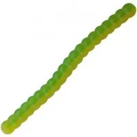 Силикон Big Bite Baits Trout Worm 1" Green/Yellow