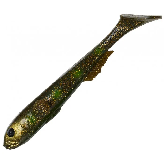 Силікон Savage Gear LB 3D Goby Shad 9" (1 шт) цв. Green/Silver Goby