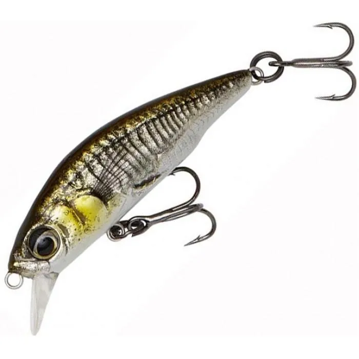 Воблер Savage Gear 3D Sticklebait Twitch S 45 мм 4 гр (тонущий) цв. Ayu Green Silver