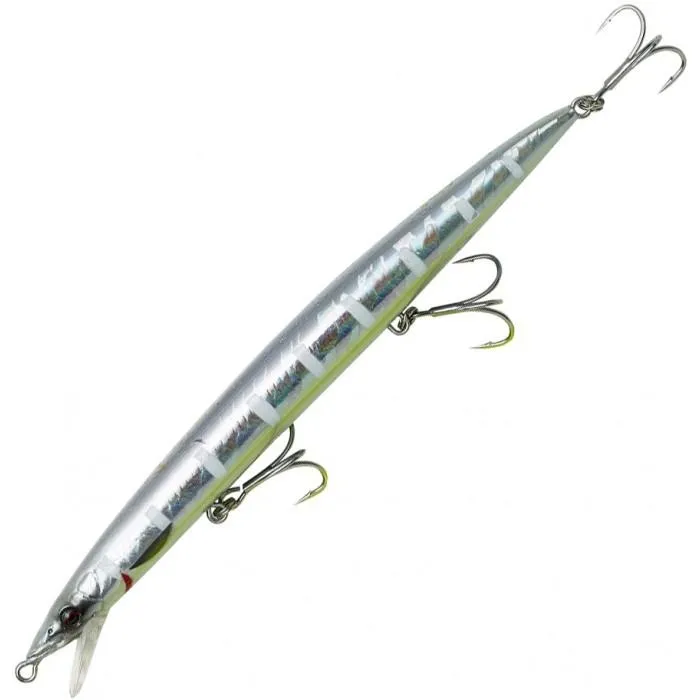 Воблер Savage Gear Sandeel Jerk Minnow S 175 мм 29 гр (тонущий) цв. Zebra Glow