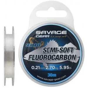 Флюорокарбон Savage Gear Semi-Soft Seabass 30 м (5.51 кг) 0.32 мм