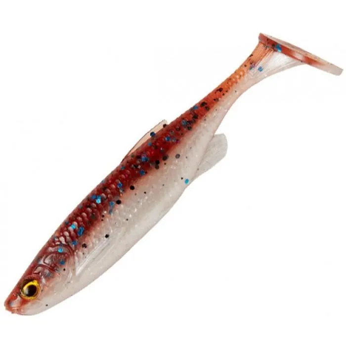 Силікон Savage Gear Fat Minnow T-Tail 4" (5 шт) цв. Smelt