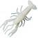 Силикон съедобный Savage Gear Ned Craw 2.5" (4 шт) цв. Floating Albino Craw