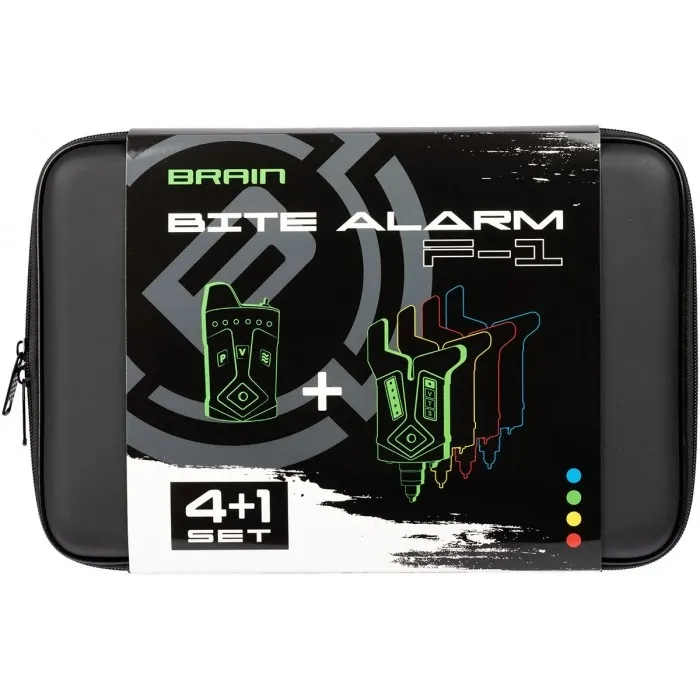 Набор сигнализаторов Brain Wireless Bite Alarm F-1 (4+1)