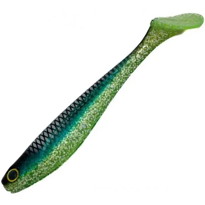 Силікон їстівний FishUp Wizzle Shad 7" (2 шт) 352 Blue Shiner Chart