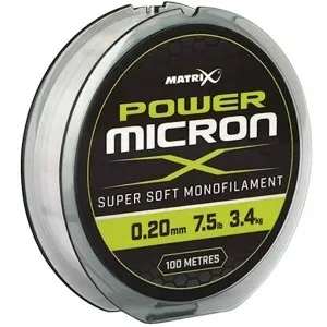 Волосінь Matrix Power Micron X (100 м) кол. Прозорий, 0.09 мм