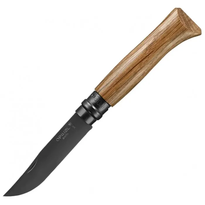 Нож складной Opinel номер 8 VRI Black Oak Edition (Satin) цвет Коричневый