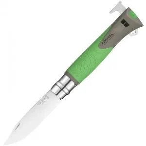 Нож складной Opinel номер 12 Explore Tick Remover Green (Satin) цвет Зеленый