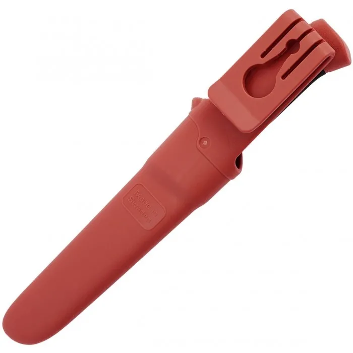 Нож с фиксированным клинком Morakniv Companion S Dala Red, цвет Коричневый