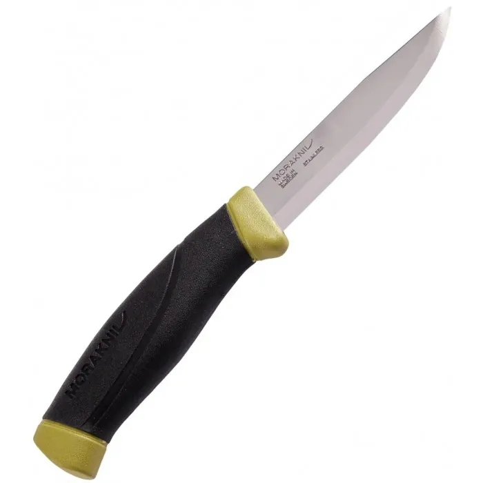 Ніж із фіксованим клинком Morakniv Companion S Olive Green, колір Зелений