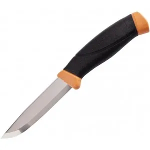 Нож с фиксированным клинком Morakniv Companion S Burnt Orange, цвет Оранжевый