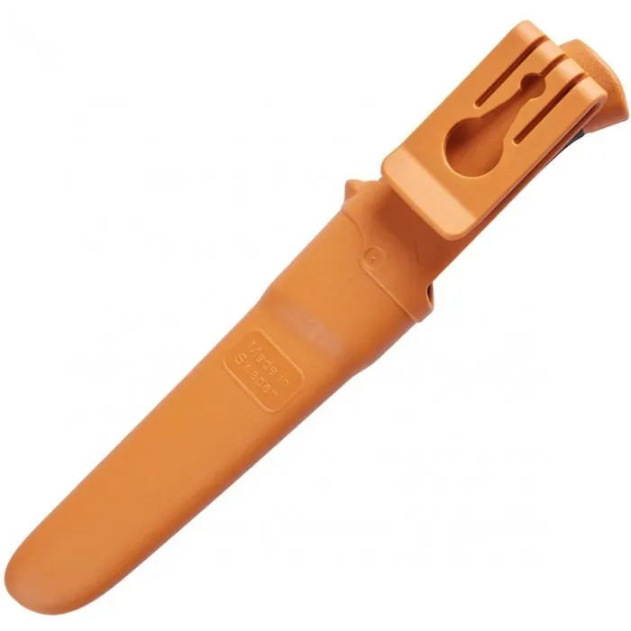 Нож с фиксированным клинком Morakniv Companion S Burnt Orange, цвет Оранжевый