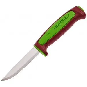 Нож с фиксированным клинком Morakniv Basic 511 LE Ivy Green/Dala Red, цвет Зеленый