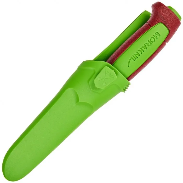 Нож с фиксированным клинком Morakniv Basic 511 LE Ivy Green/Dala Red, цвет Зеленый