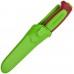 Нож с фиксированным клинком Morakniv Basic 511 LE Ivy Green/Dala Red, цвет Зеленый