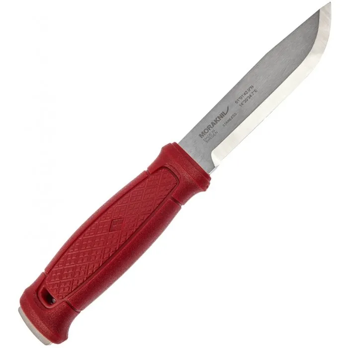 Нож с фиксированным клинком Morakniv Garberg Dala Red, ручка коричневая