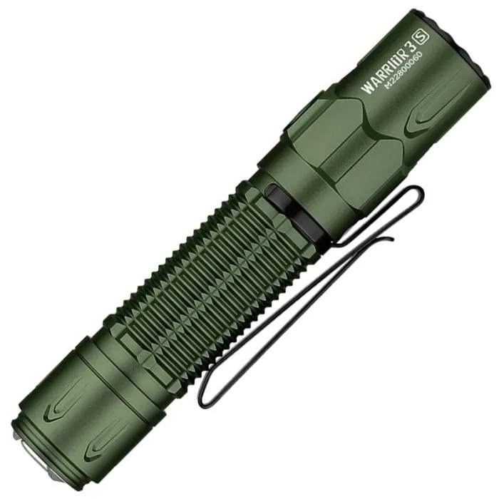 Ліхтарик ручний Olight Warrior 3S (2300 Lm) OD Green, Зелений