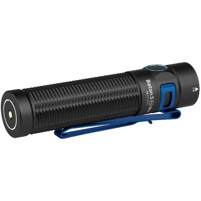 Ліхтарик ручний Olight Baton 3 Pro Max (2500 Lm) Black, Чорний