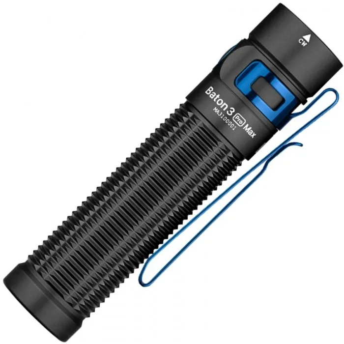 Ліхтарик ручний Olight Baton 3 Pro Max (2500 Lm) Black, Чорний