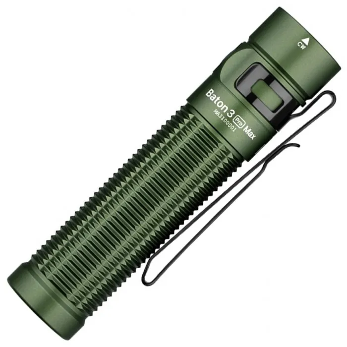 Ліхтарик ручний Olight Baton 3 Pro Max (2500 Lm) OD Green, Зелений