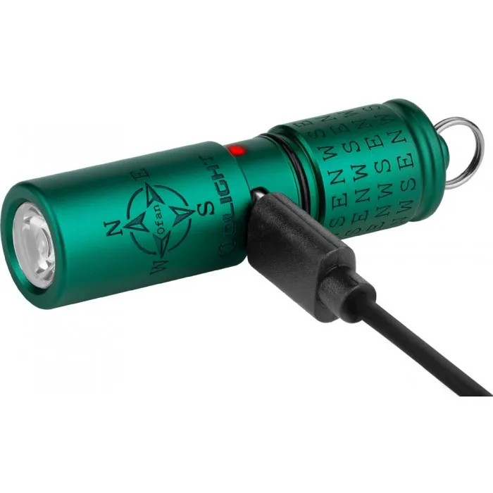 Ліхтарик-брелок Olight 1R 2 PRO Center (180 Lm) Green, Зелений