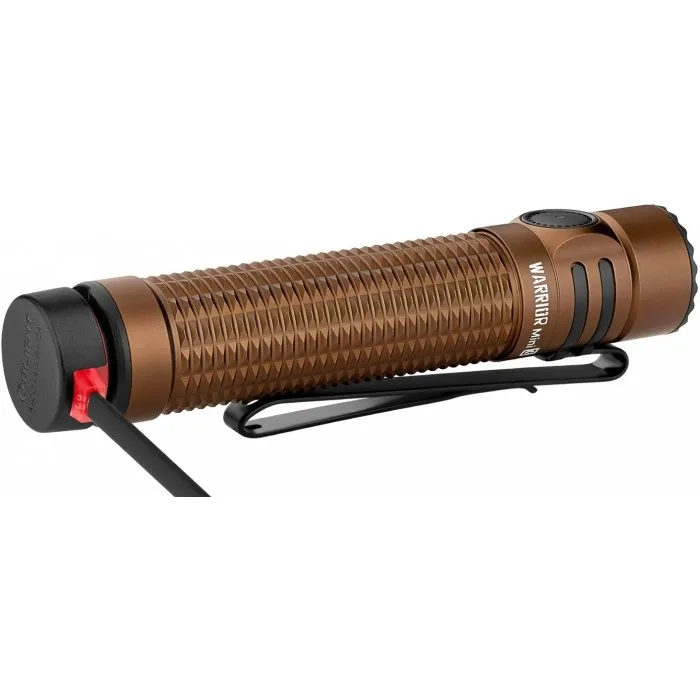 Ліхтарик ручний Olight Warrior Mini 3 (1750 Lm) Desert Tan, Коричневий