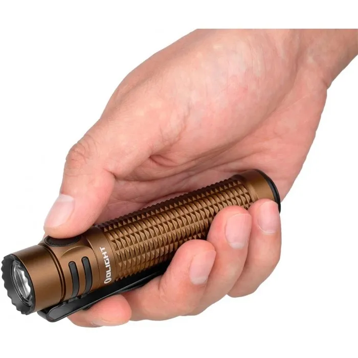 Ліхтарик ручний Olight Warrior Mini 3 (1750 Lm) Desert Tan, Коричневий