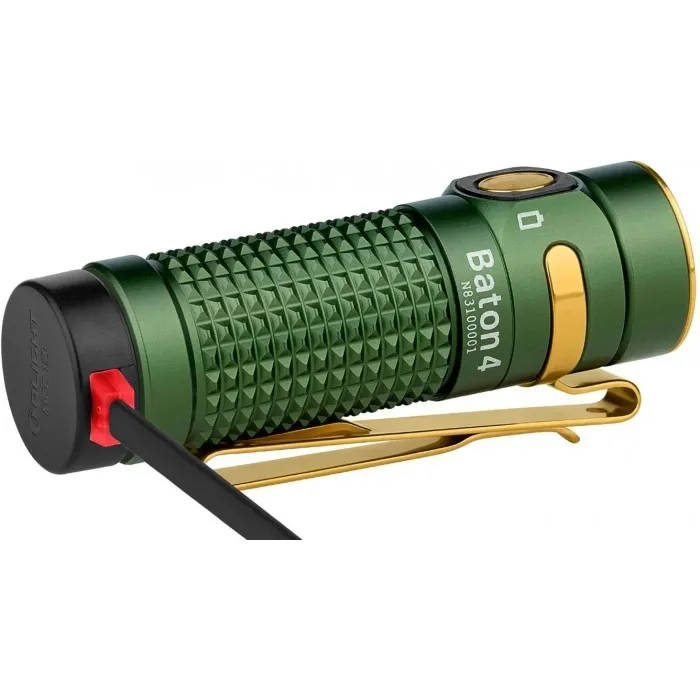 Фонарик ручной Olight Baton 4 (1300 Lm) OD Green, Зеленый