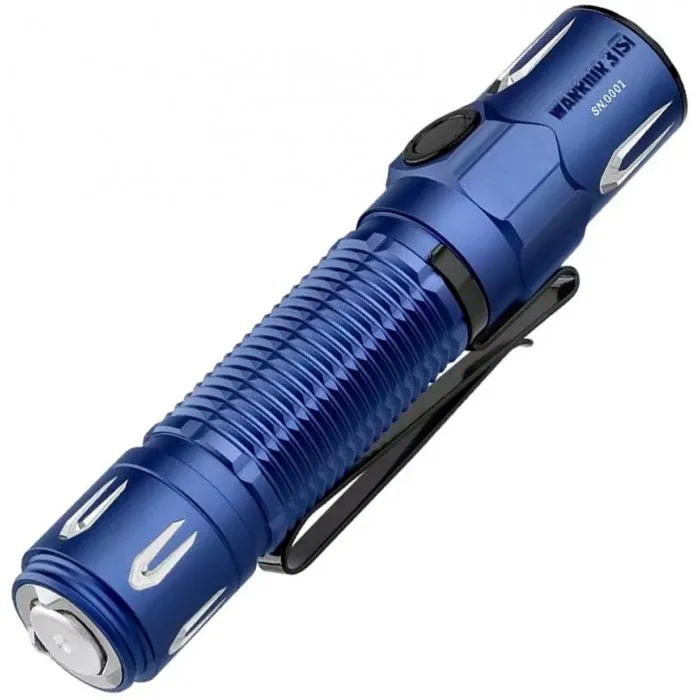 Ліхтарик ручний Olight Warrior 3S (2300 Lm) Regal Blue, Синій