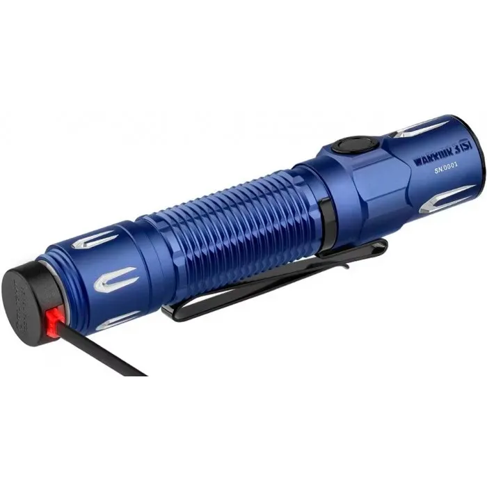 Ліхтарик ручний Olight Warrior 3S (2300 Lm) Regal Blue, Синій