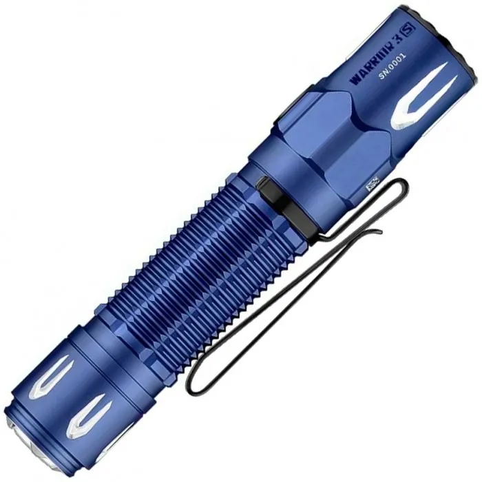 Ліхтарик ручний Olight Warrior 3S (2300 Lm) Regal Blue, Синій