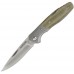 Ніж складаний Boker Magnum Nice (Satin) Od green, колір Зелений