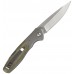 Ніж складаний Boker Magnum Nice (Satin) Od green, колір Зелений