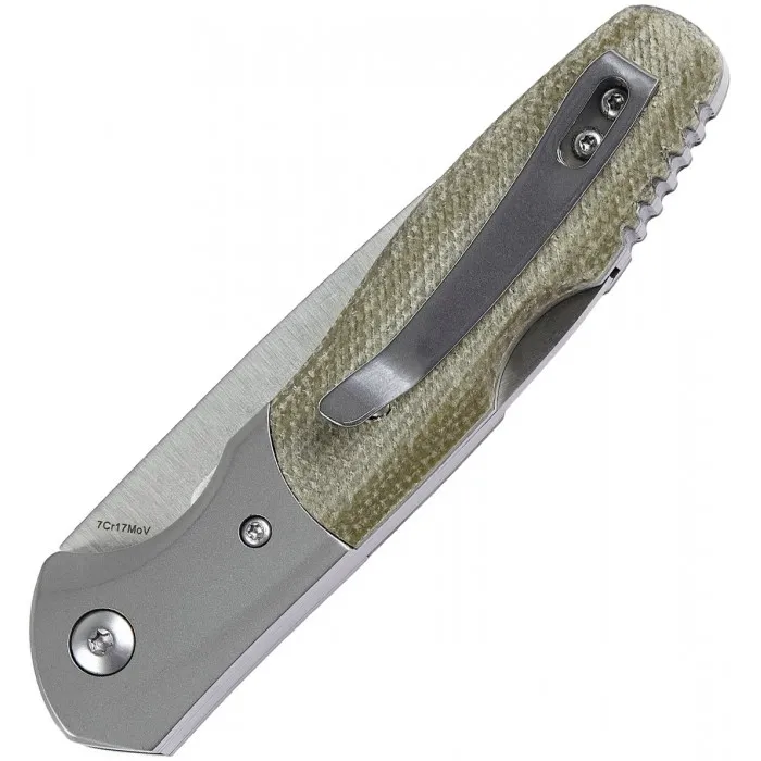 Ніж складаний Boker Magnum Nice (Satin) Od green, колір Зелений