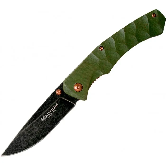 Ніж складаний Boker Magnum Iguanodon (SW) колір Зелений