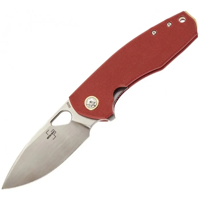 Нож складной Boker Plus Little Friend (Satin) Red, цвет Красный