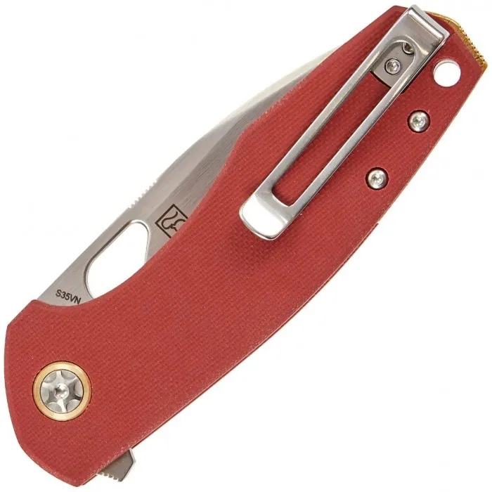 Нож складной Boker Plus Little Friend (Satin) Red, цвет Красный